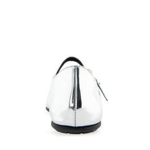 Perry | Silver Mirror Faux Leather